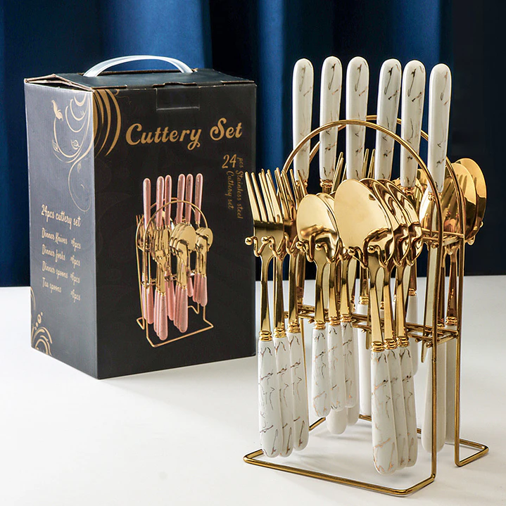 SET DE CUBIERTOS 24 PCS 1