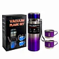 TERMO ACERO 800 ML + 2 TAZAS / BICOLOR  - Miniatura 1