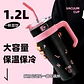 VASO TERMO MUG PINK ACERO 1.2 LTS CON ASA + BOMBILLA  - Miniatura 2