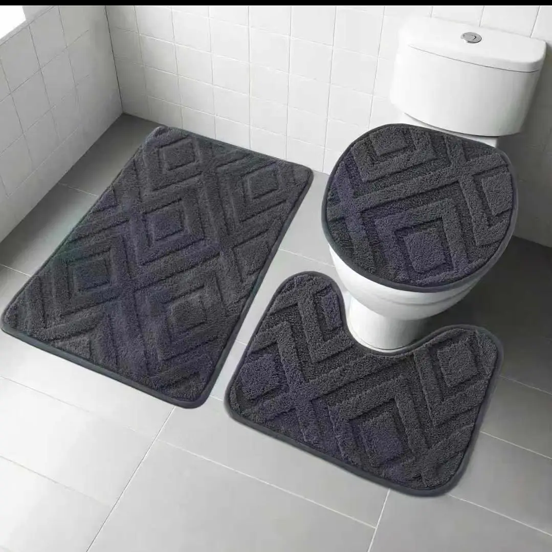 SET DE BAÑO TEXTURIZADO | 3 PCS 3