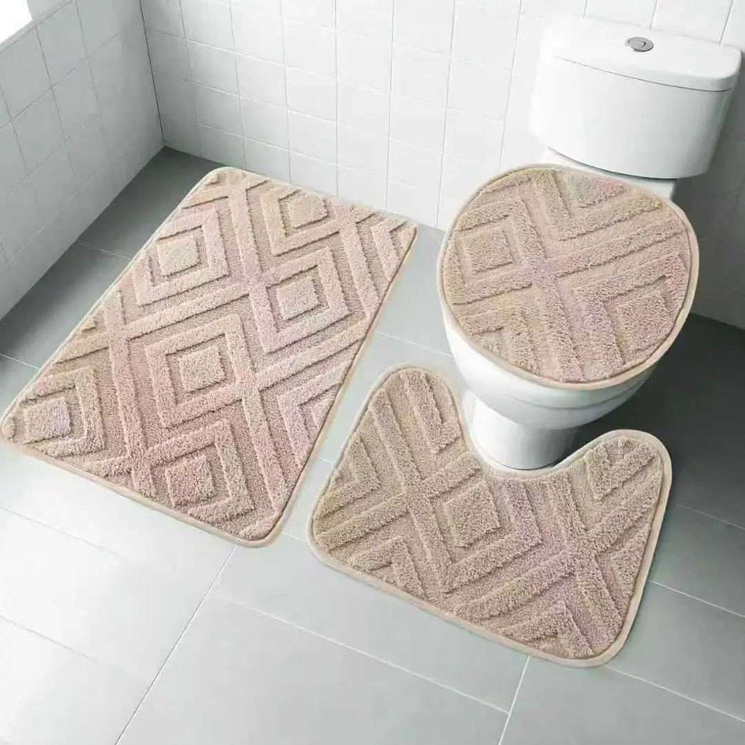 SET DE BAÑO TEXTURIZADO | 3 PCS 5