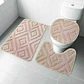 SET DE BAÑO TEXTURIZADO | 3 PCS - Miniatura 5