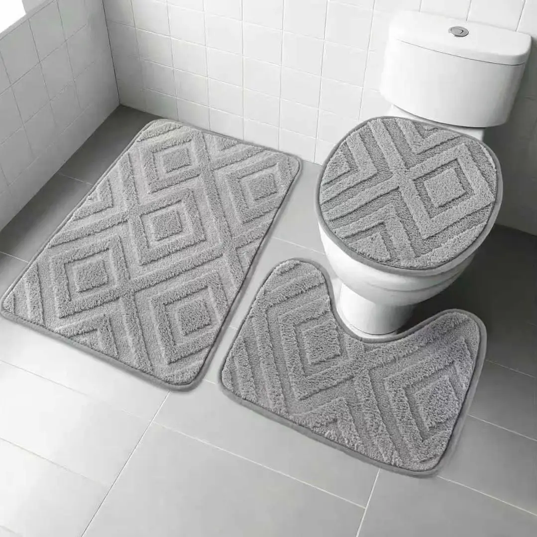 SET DE BAÑO TEXTURIZADO | 3 PCS 7