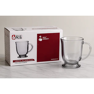 SET TAZA HUMO | 6 PCS