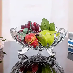 FRUTERO DE VIDRIO GRUESO 22CM