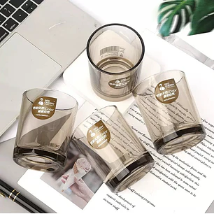 PACK 6 VASOS DE VIDRIO 195ML 