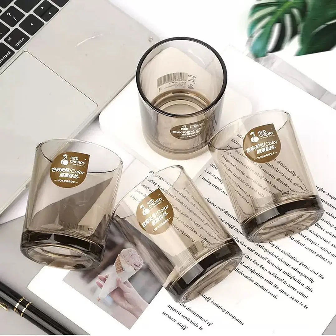 PACK 6 VASOS DE VIDRIO 195ML  1
