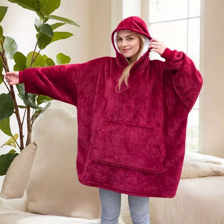POLERON SHERPA CON CAPUCHA 1