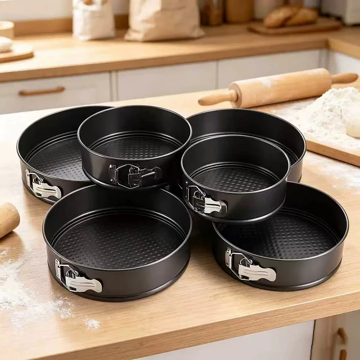 MOLDES DE QUEQUE PARA HORNO 3PCS  3