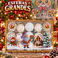 ESFERAS NAVIDEÑAS x15 - 5CM  - Miniatura 1