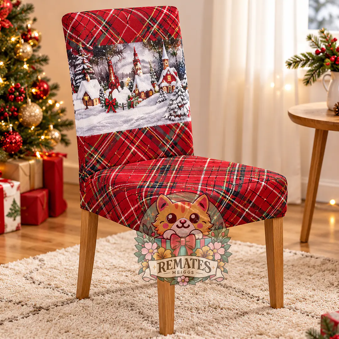 PACKS X6 FUNDAS DE SILLA NAVIDEÑA 1