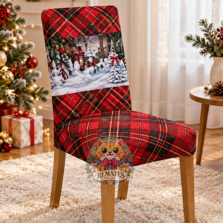PACKS X6 FUNDAS DE SILLA NAVIDEÑA 12