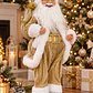 FIGURA DECORATIVA NAVIDEÑA 46CM - Miniatura 1