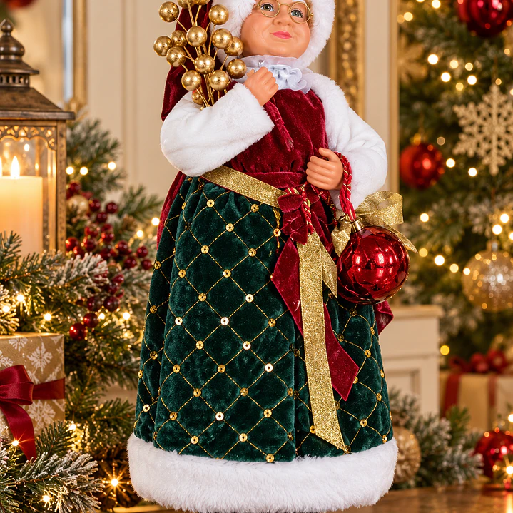 FIGURA DECORATIVA NAVIDEÑA 46CM 3