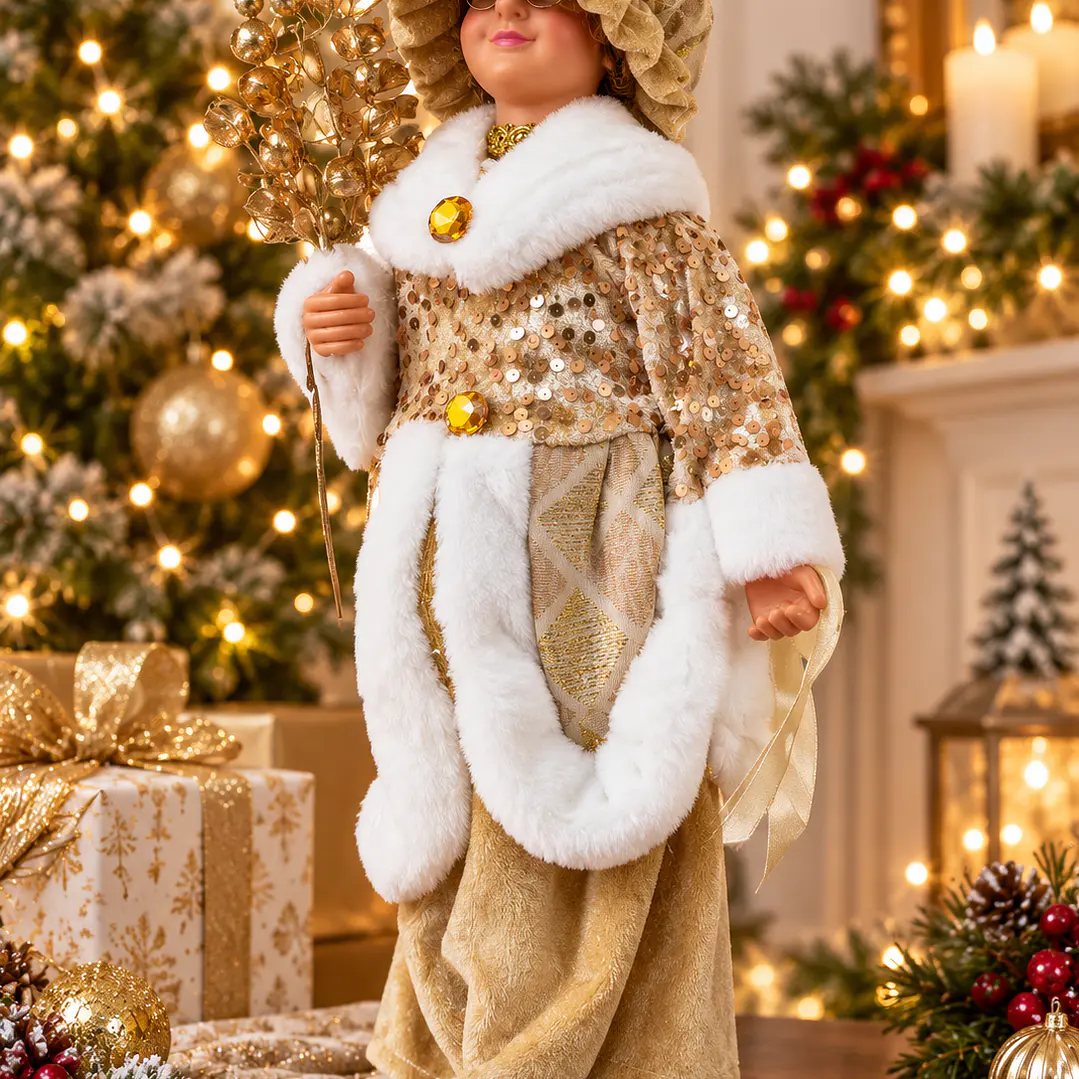 FIGURA DECORATIVA NAVIDEÑA 46CM 7