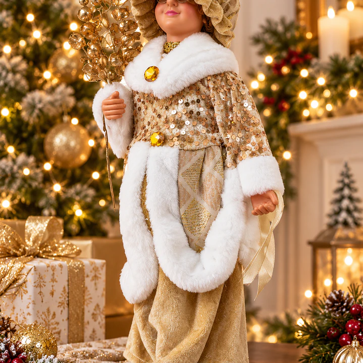 FIGURA DECORATIVA NAVIDEÑA 46CM 7