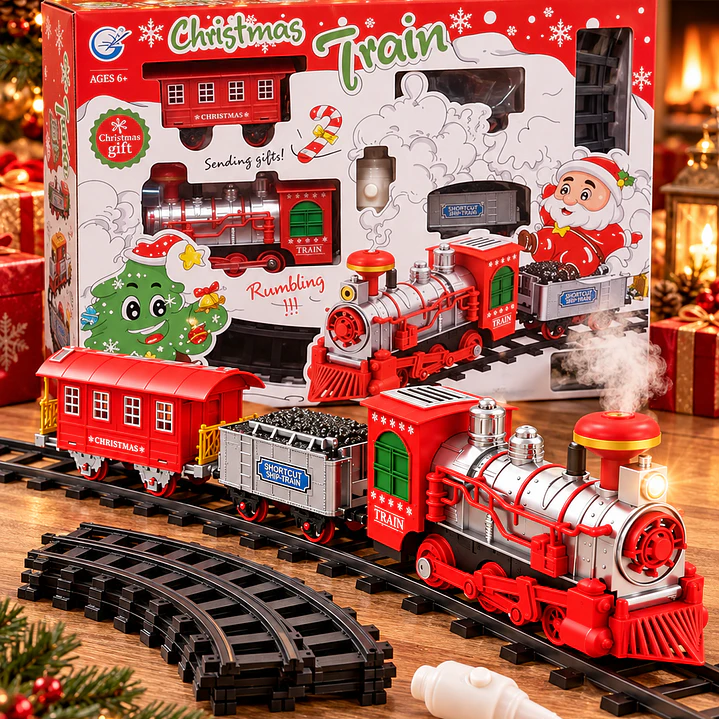 JUGUETE TREN NAVIDEÑO  1