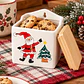 CONTENEDOR DE LOSA NAVIDEÑO CON TAPA  - Miniatura 2