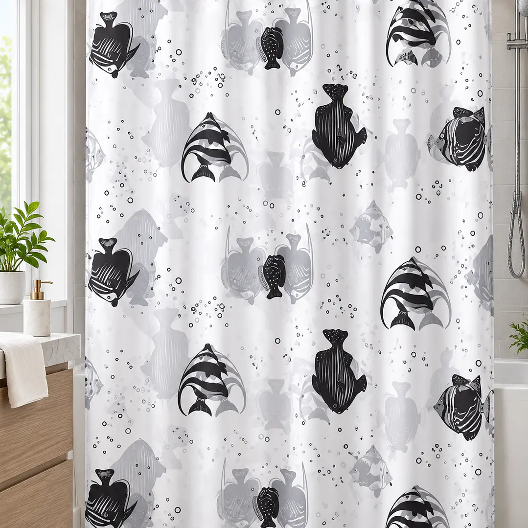 CORTINAS DE BAÑO 180CMX180CM 5