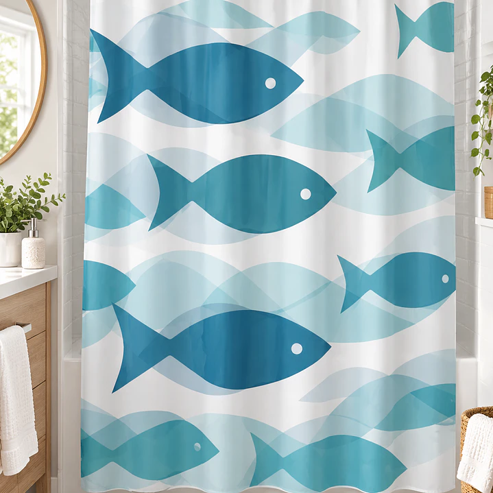 CORTINAS DE BAÑO 180CMX180CM 6