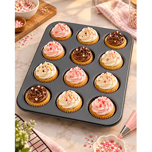 MOLDE PARA HORNO DE MUFFIN O CUPCAKE