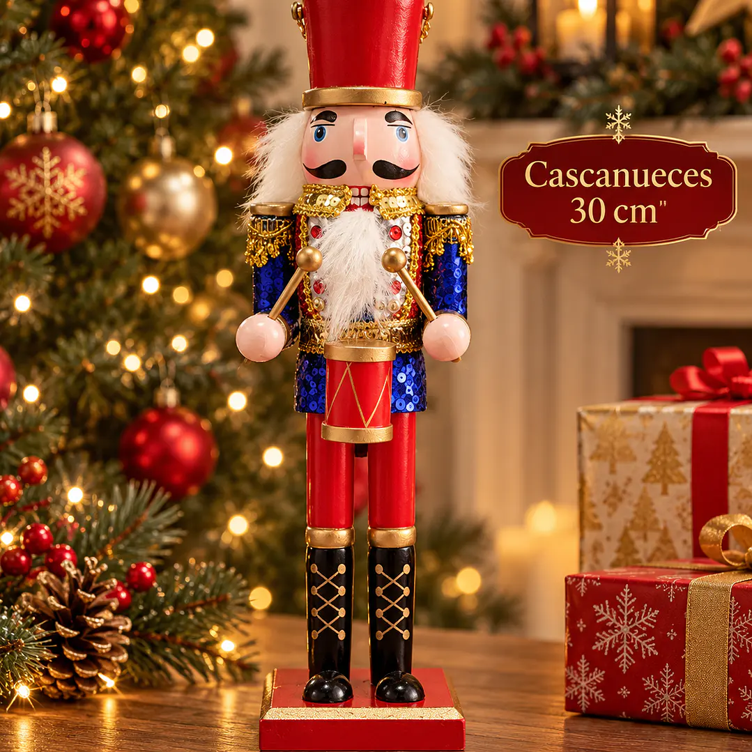 ADORNO NAVIDEÑO CASCANUECES  3