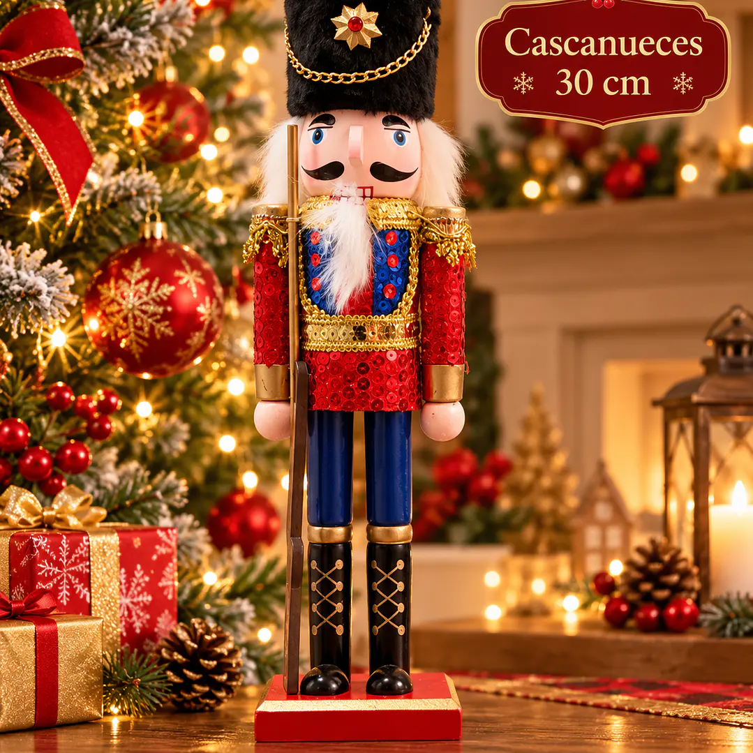 ADORNO NAVIDEÑO CASCANUECES  4