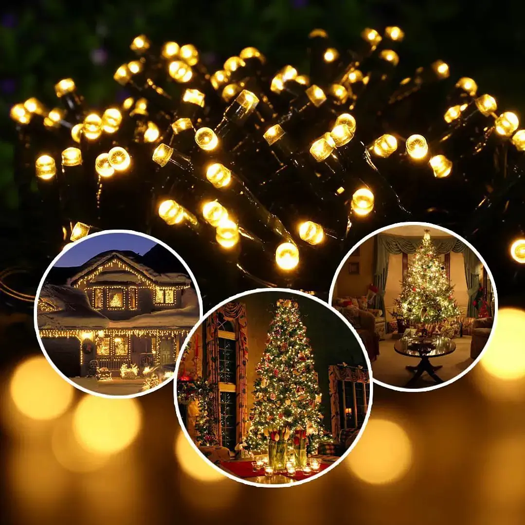 LUCES NAVIDEÑAS 200 LED | LUZ CÁLIDA 1