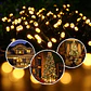 LUCES NAVIDEÑAS 200 LED | LUZ CÁLIDA - Miniatura 1