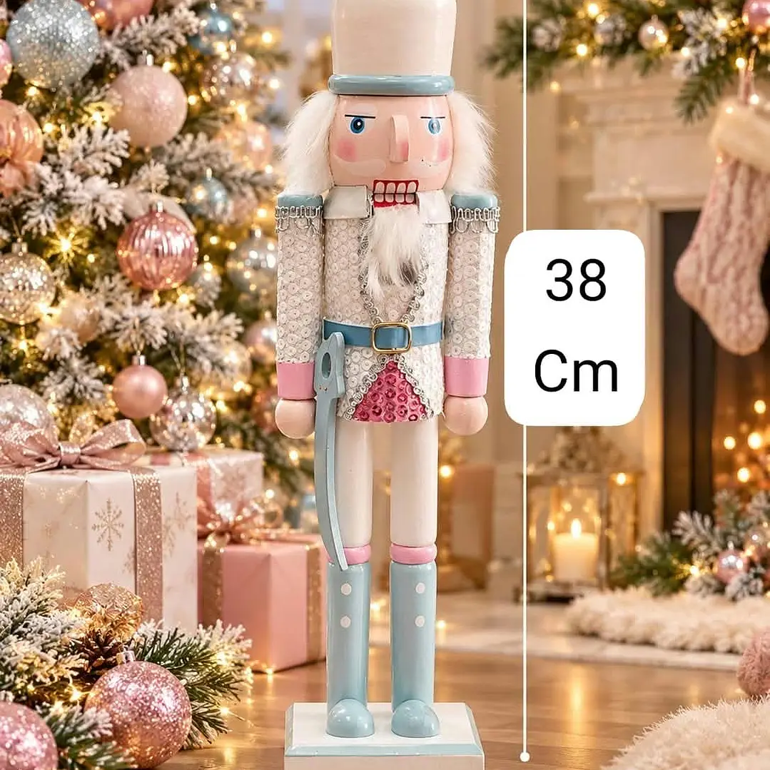 ADORNO NAVIDEÑO CASCANUECES 38 CM  1