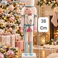 ADORNO NAVIDEÑO CASCANUECES 38 CM  - Miniatura 1