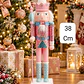 ADORNO NAVIDEÑO CASCANUECES 38 CM  - Miniatura 3