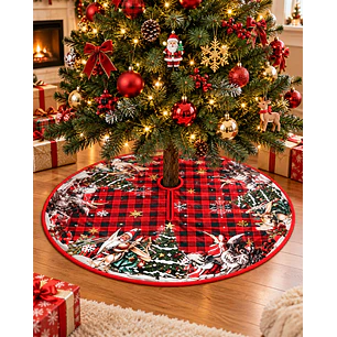 ADORNO PIE DE ABOL NAVIDEÑO 80CM