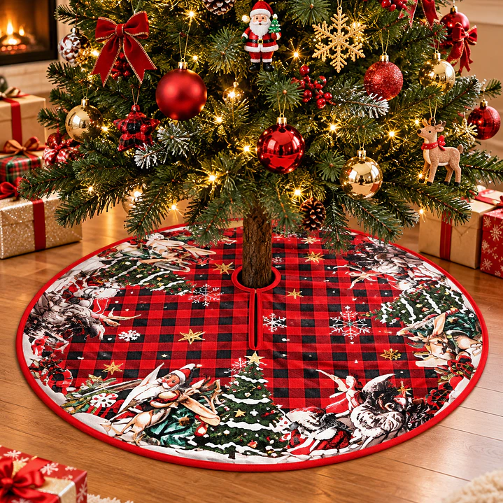 ADORNO PIE DE ABOL NAVIDEÑO 80CM 1