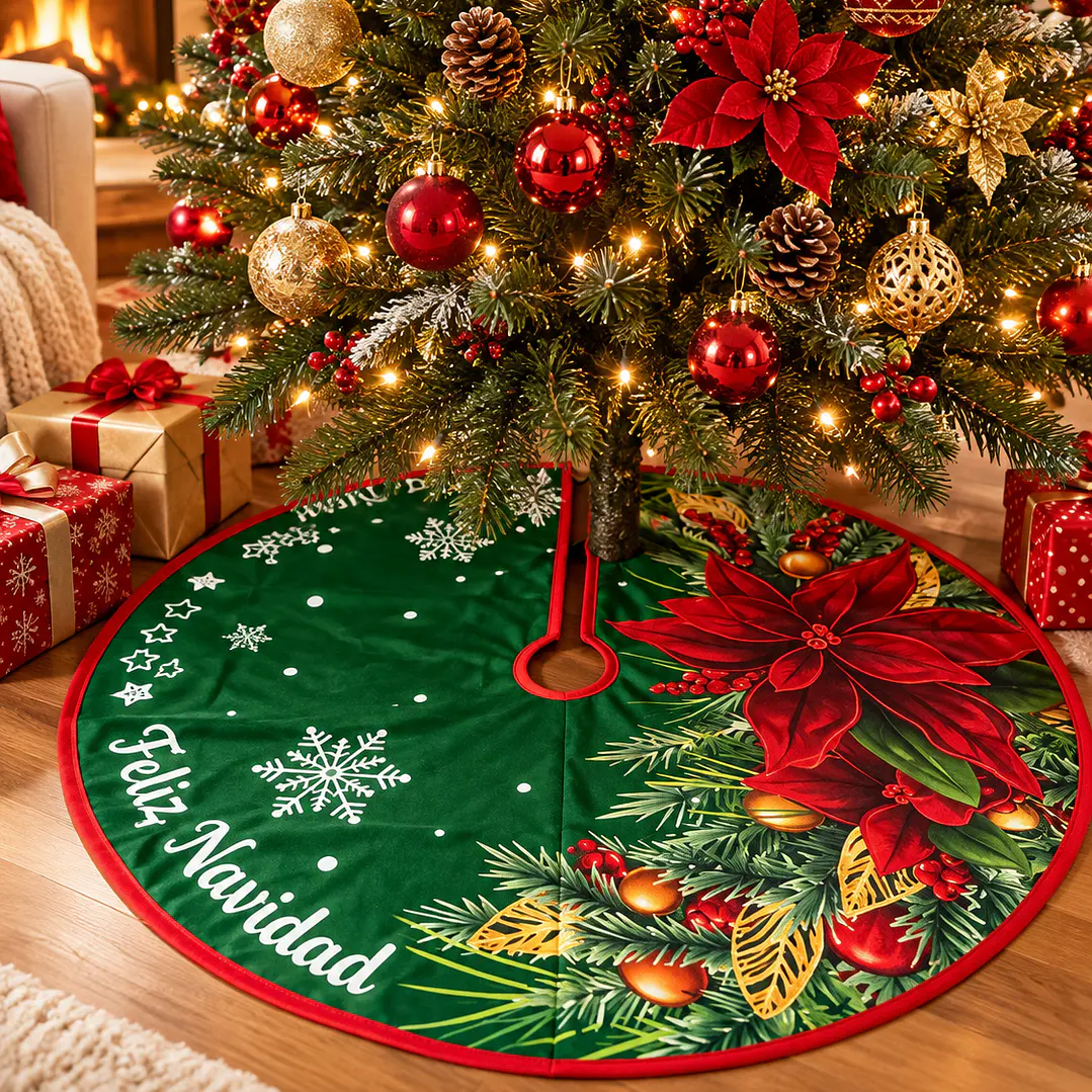 ADORNO PIE DE ABOL NAVIDEÑO 80CM 3
