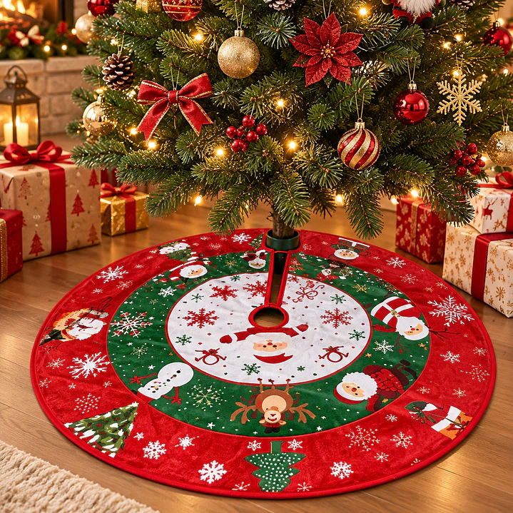 ADORNO PIE DE ABOL NAVIDEÑO 80CM 4
