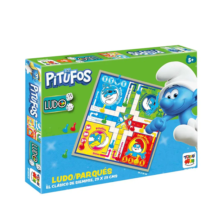 JUEGO LUDO DE PITUFOS  1
