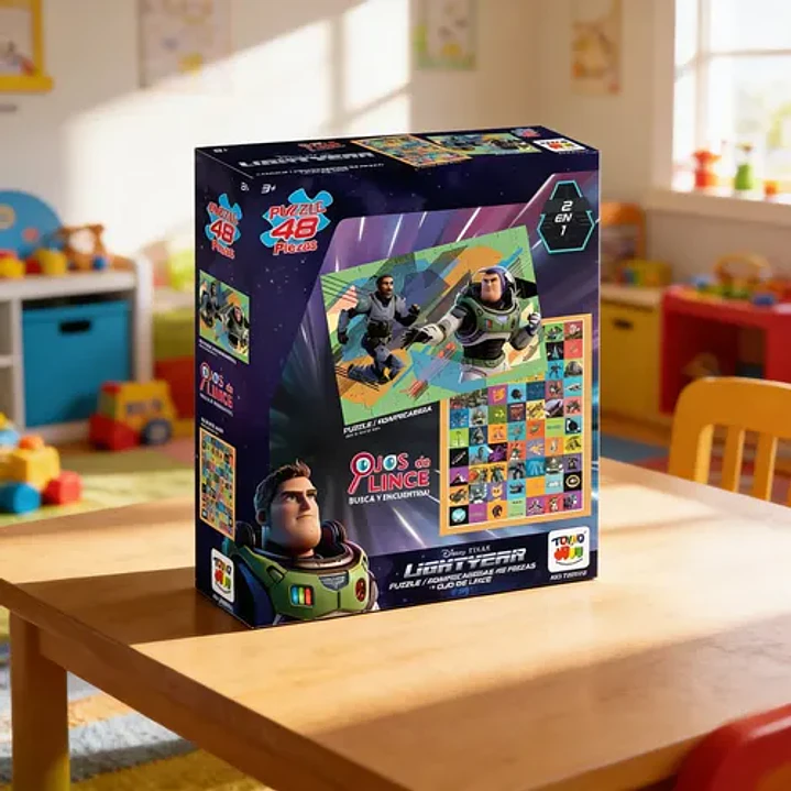 PUZZLE BUZZ LIGTHYEAR 48 PCS  2