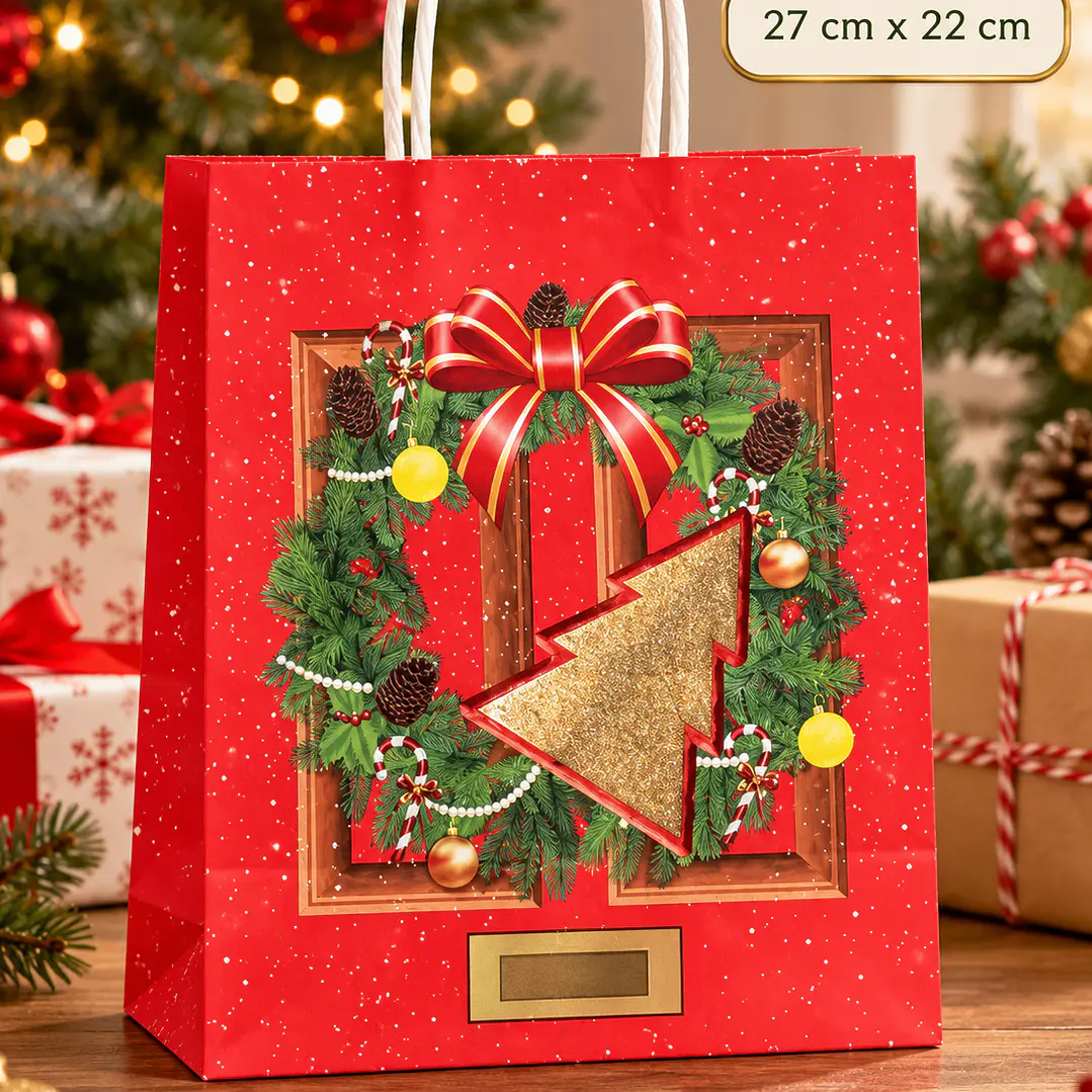 DOCENA DE BOLSAS DE REGALO X12 | 27x22CM 3