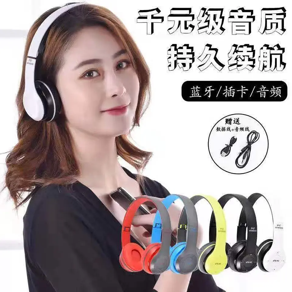 AUDÍFONO P47 BLUETOOTH  6