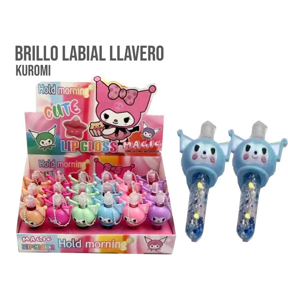 BRILLO LABIAL KUROMI CON LAZITIO