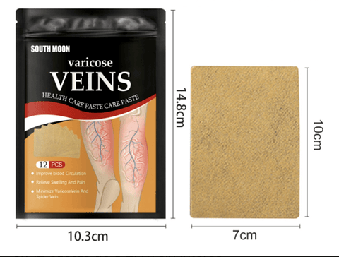 PARCHE PARA VARICES PACK 12 UNIDADES