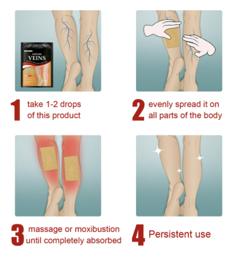 PARCHE PARA VARICES PACK 12 UNIDADES 2