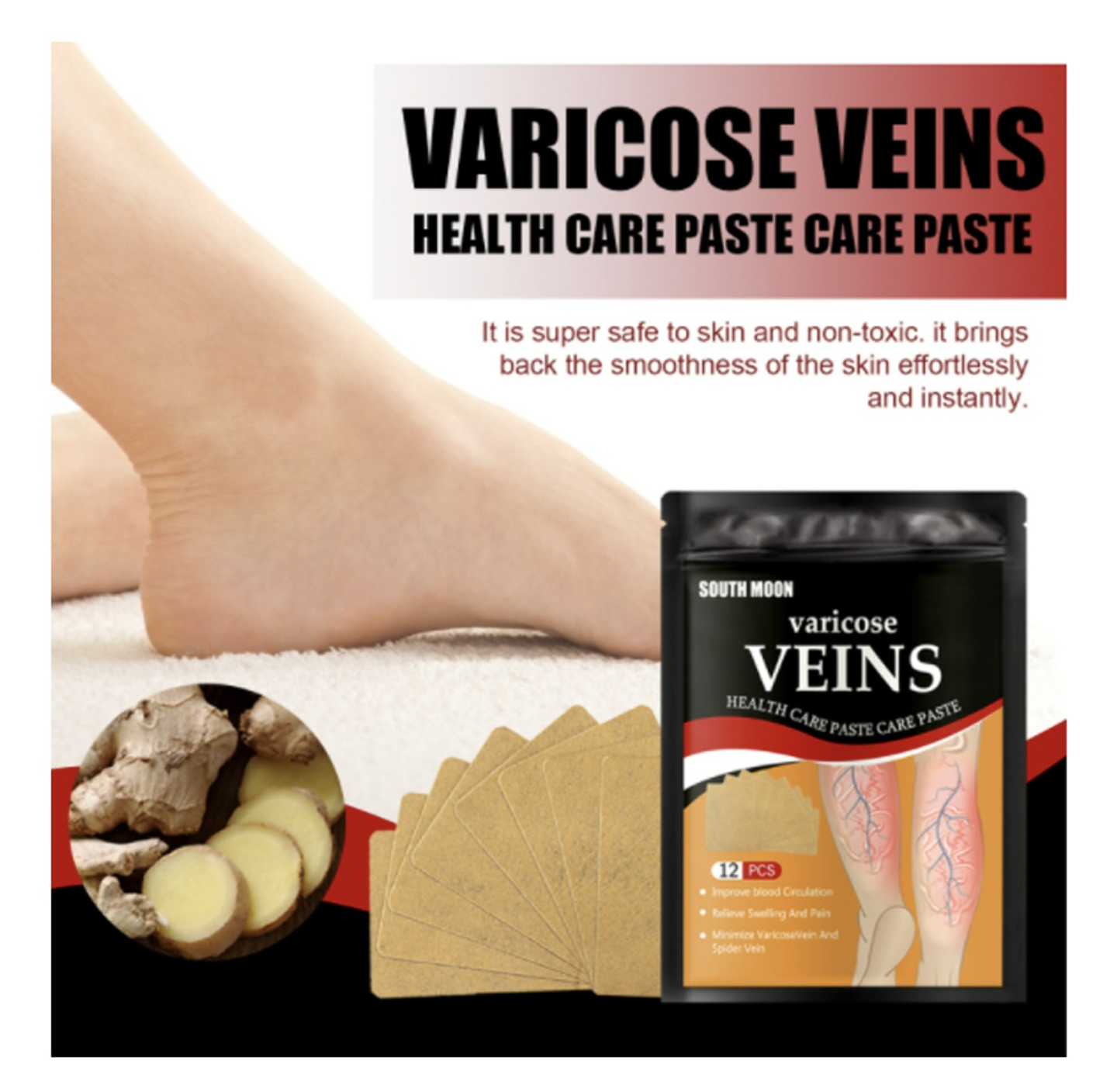 PARCHE PARA VARICES PACK 12 UNIDADES 4