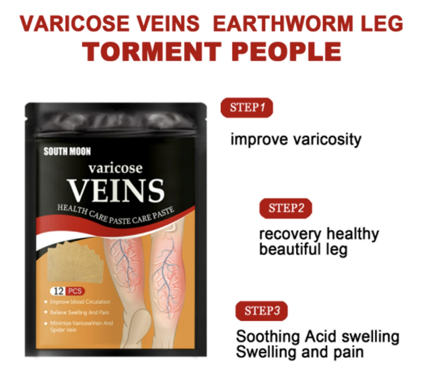 PARCHE PARA VARICES PACK 12 UNIDADES 5