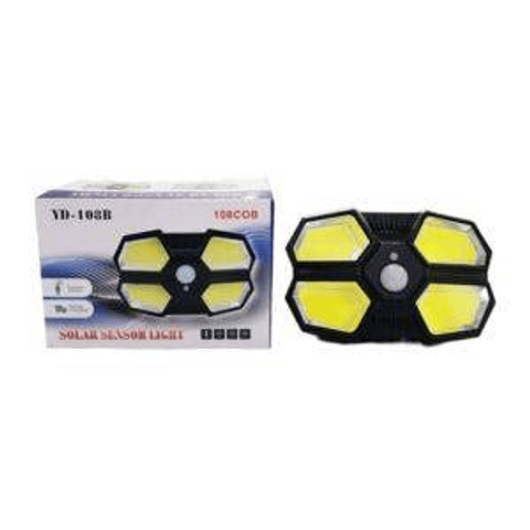 FOCO LÁMPARA SOLAR CON SENSOR 