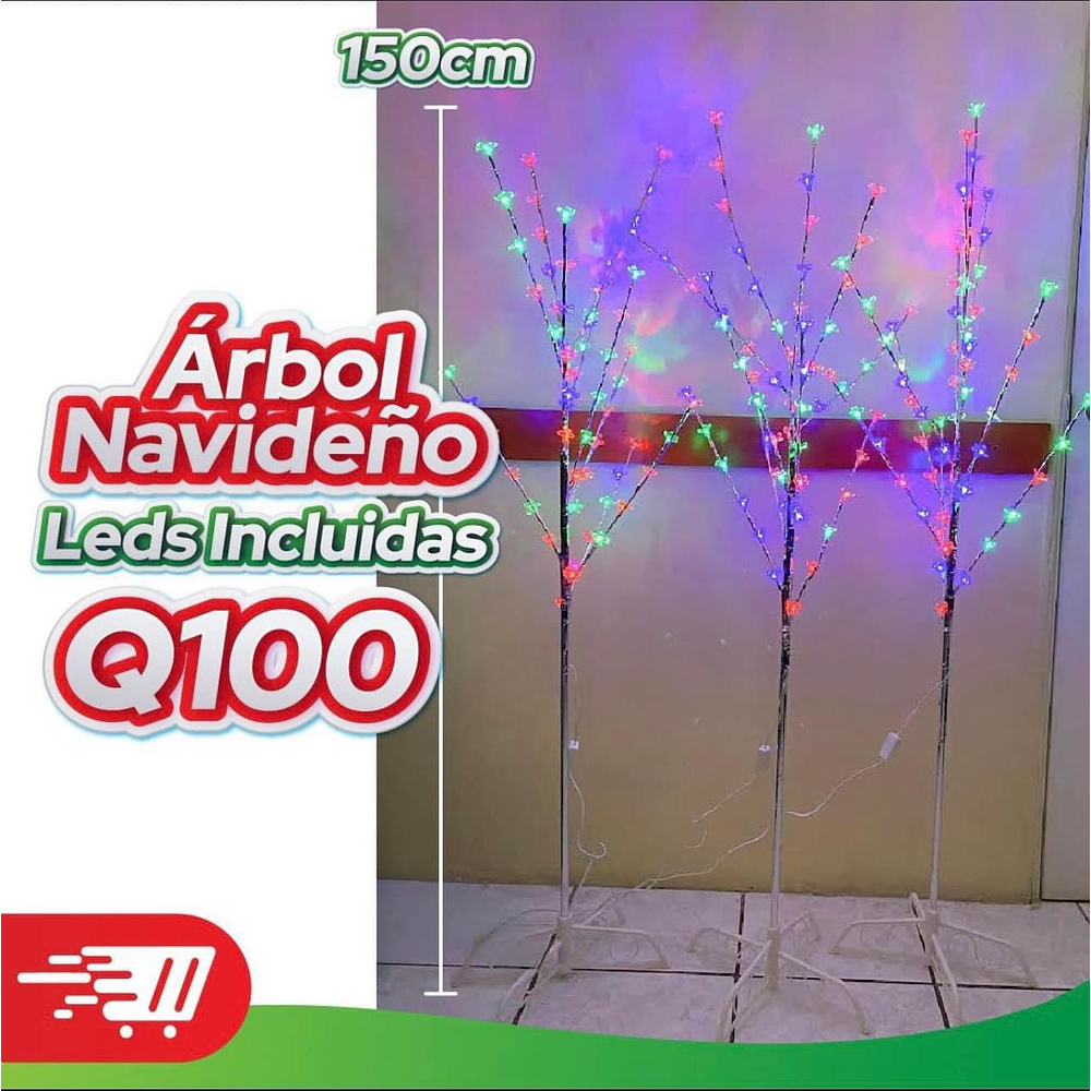 ARBOLITO NAVIDEÑO RAMA LED 