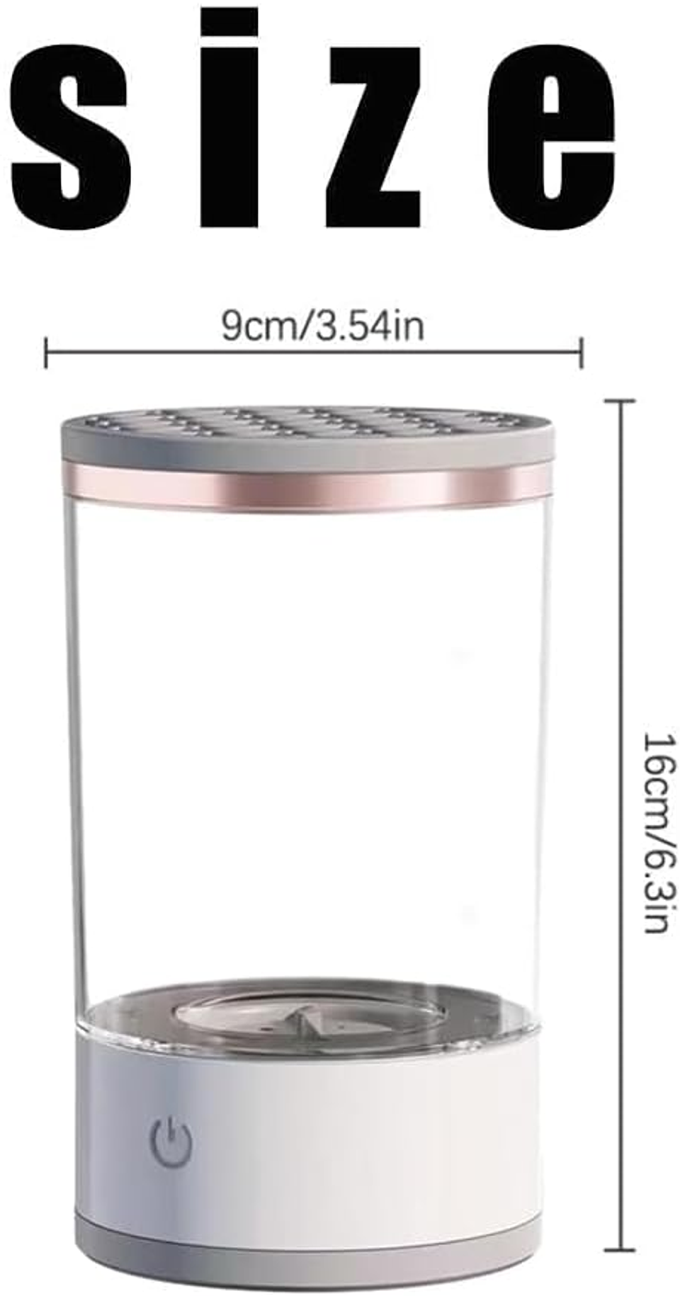 MÁQUINA LIMPIADORA BROCHAS DE MAQUILLAJE 5