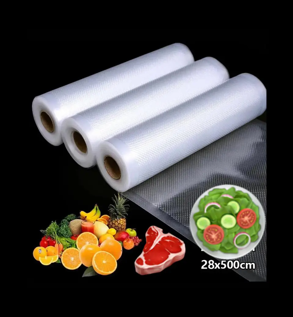 ROLLO BOLSA SELLADOR AL VACÍO 28CMx5METROS 1