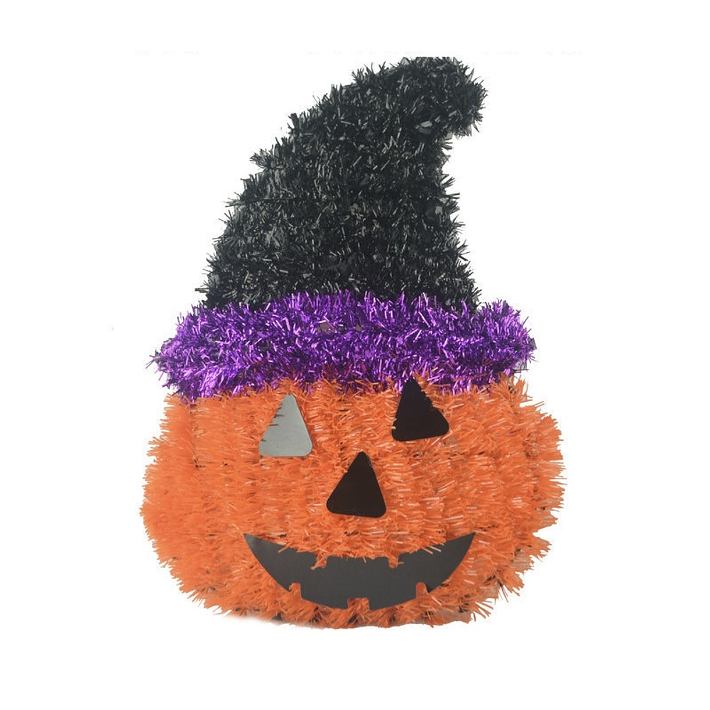 ADORNO HALLOWEN CALABAZA CON SOMBRERO